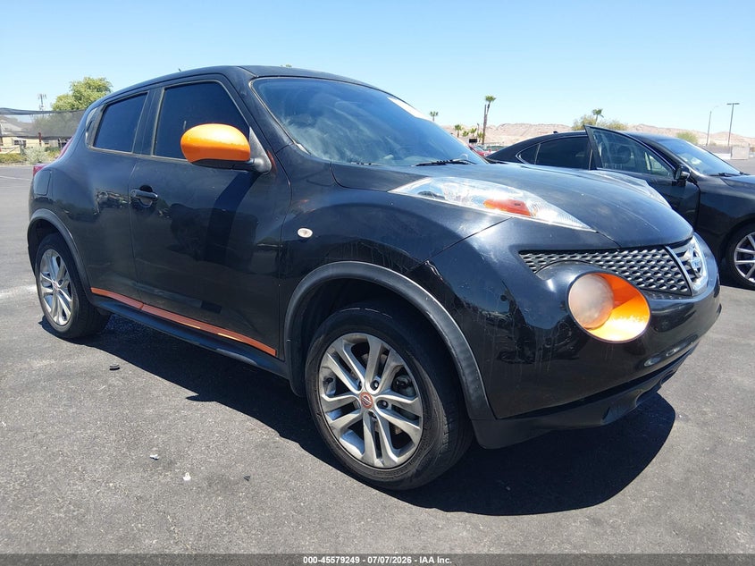 2014 Nissan Juke VIN JN8AF5MR7ET453924 IAAI salvage auction — NORMAL WEAR, Clear (Nevada), sold $900 on 2026-07-17 (photo 1)
