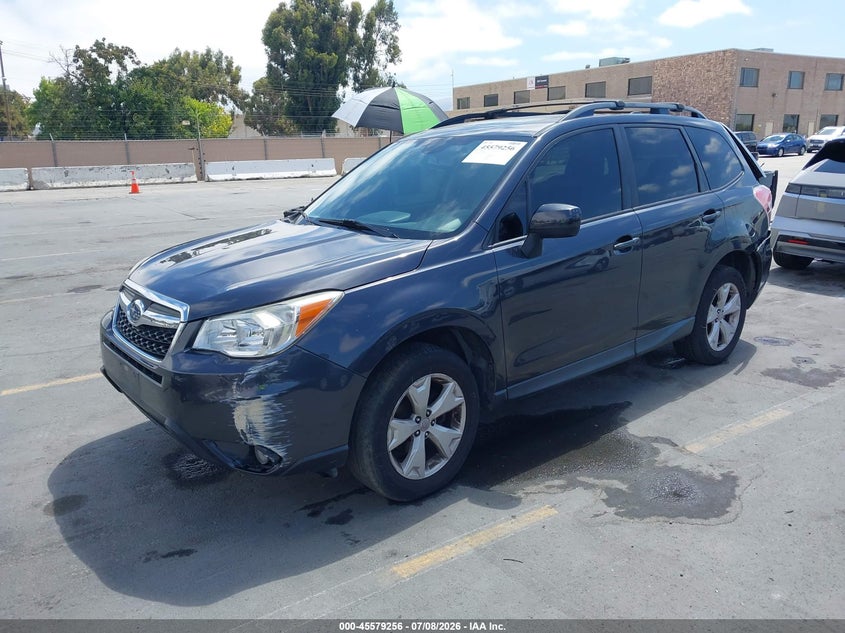 2016 Subaru Forester VIN JF2SJAFC8GH543803 IAAI salvage auction — REAR END, Salvage (California), sold $1,850 on 2026-07-20 (photo 2)