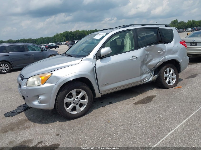 2012 Toyota Rav 4 VIN JTMYF4DVXCD032658 IAAI salvage auction — LEFT REAR, Salvage Title, sold $375 on 2026-07-30 (photo 2)