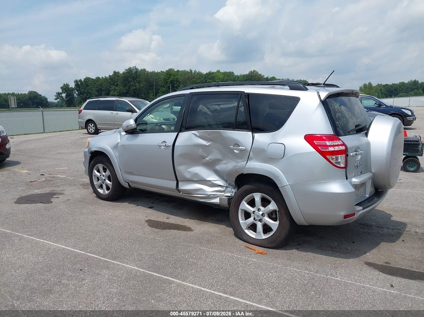 2012 Toyota Rav 4 VIN JTMYF4DVXCD032658 IAAI salvage auction — LEFT REAR, Salvage Title, sold $375 on 2026-07-30 (photo 3)