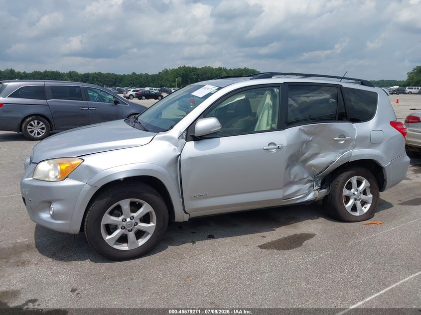2012 Toyota Rav 4 VIN JTMYF4DVXCD032658 IAAI salvage auction — LEFT REAR, Salvage Title, sold $375 on 2026-07-30 (photo 6)
