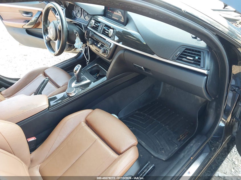 2017 BMW 4er VIN WBA4E5C33HG810714 IAAI salvage auction — FRONT & REAR, Mv-907A (New York), sold $3,350 on 2026-07-21 (photo 5)