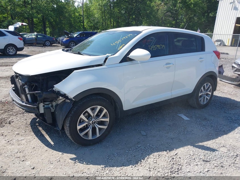 2015 Kia Sportage VIN KNDPB3AC9F7693587 IAAI salvage auction — FRONT END, Mv-907A (New York), sold $1,900 on 2026-07-11 (photo 2)