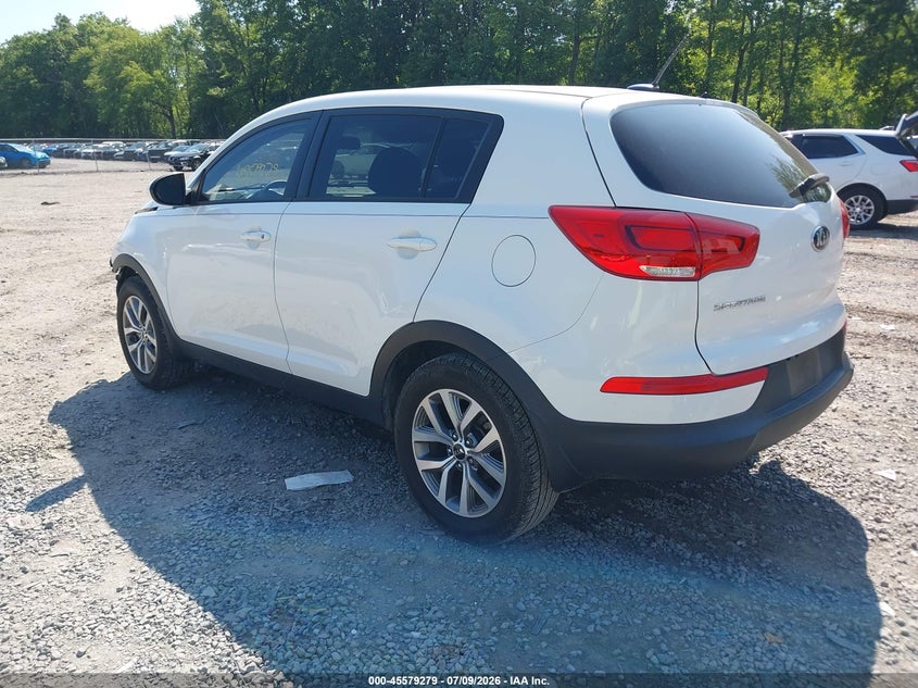 2015 Kia Sportage VIN KNDPB3AC9F7693587 IAAI salvage auction — FRONT END, Mv-907A (New York), sold $1,900 on 2026-07-11 (photo 3)