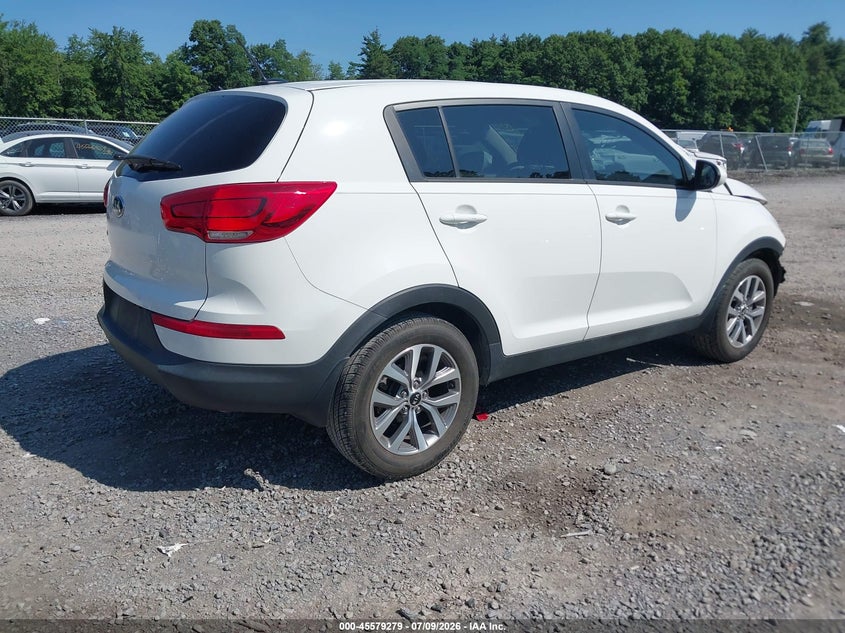 2015 Kia Sportage VIN KNDPB3AC9F7693587 IAAI salvage auction — FRONT END, Mv-907A (New York), sold $1,900 on 2026-07-11 (photo 4)