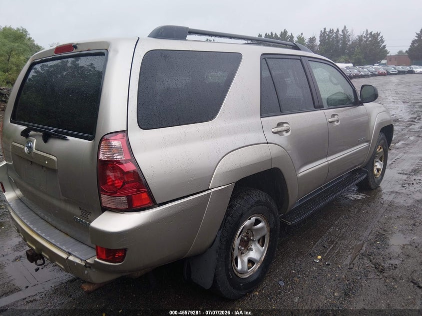 2004 Toyota 4runner VIN JTEBU14R740054151 IAAI salvage auction — NORMAL WEAR, Clear (Rhode Island), sold $1,050 on 2026-07-21 (photo 4)