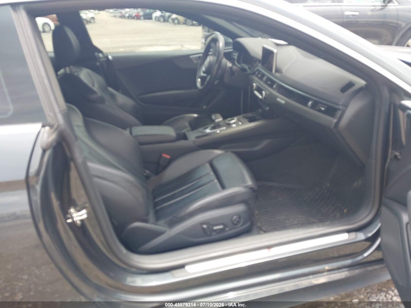 2018 Audi A5 VIN WAUTNAF53JA061553 IAAI salvage auction — FRONT END, Salvage (North Carolina), sold $3,300 on 2026-08-19 (photo 5)