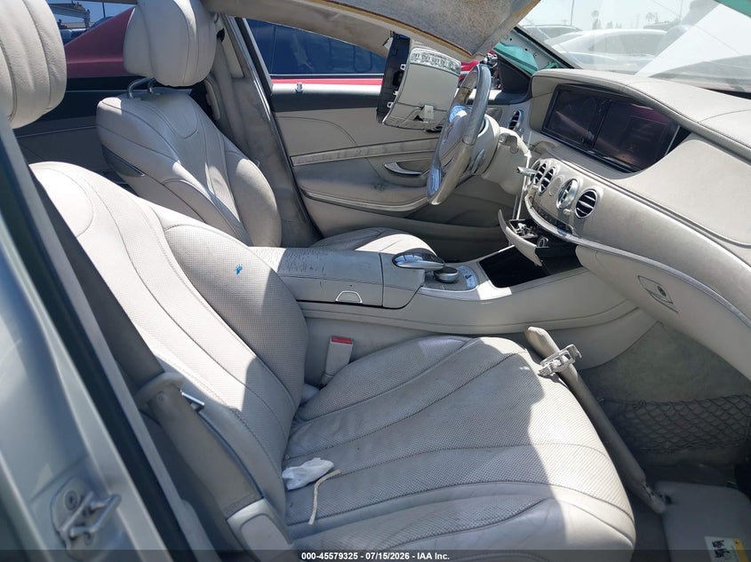 2015 Mercedes-benz S-klasse VIN WDDUG8FB7FA121072 IAAI salvage auction — FRONT END, Wait Title, sold $2,650 on 2026-08-12 (photo 5)