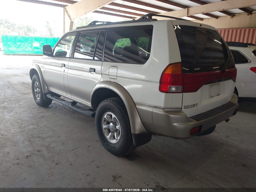 1999 Mitsubishi Montero VIN JA4LS31H5XP003825 IAAI salvage auction — NORMAL WEAR, Clear (Tennessee), sold $600 on 2026-07-13 (photo 3)