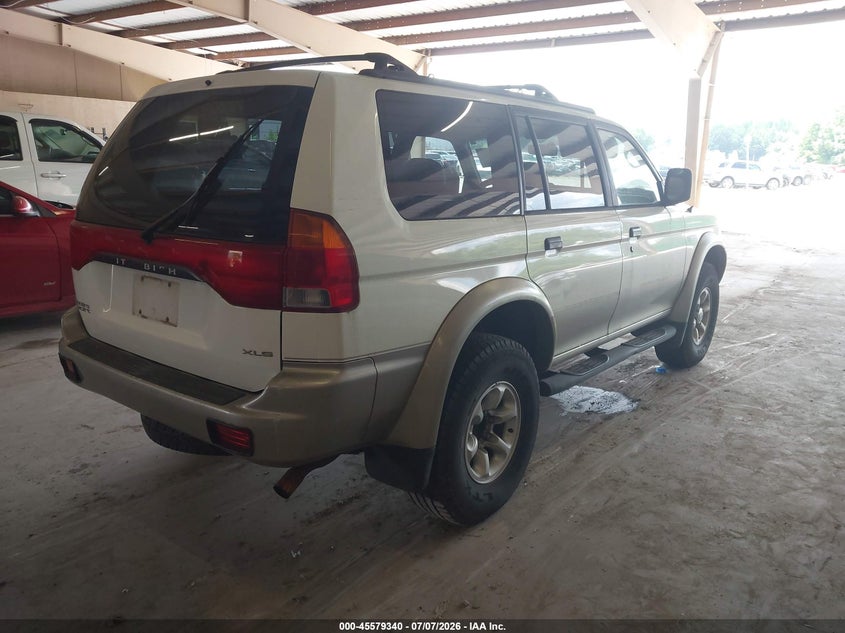 1999 Mitsubishi Montero VIN JA4LS31H5XP003825 IAAI salvage auction — NORMAL WEAR, Clear (Tennessee), sold $600 on 2026-07-13 (photo 4)