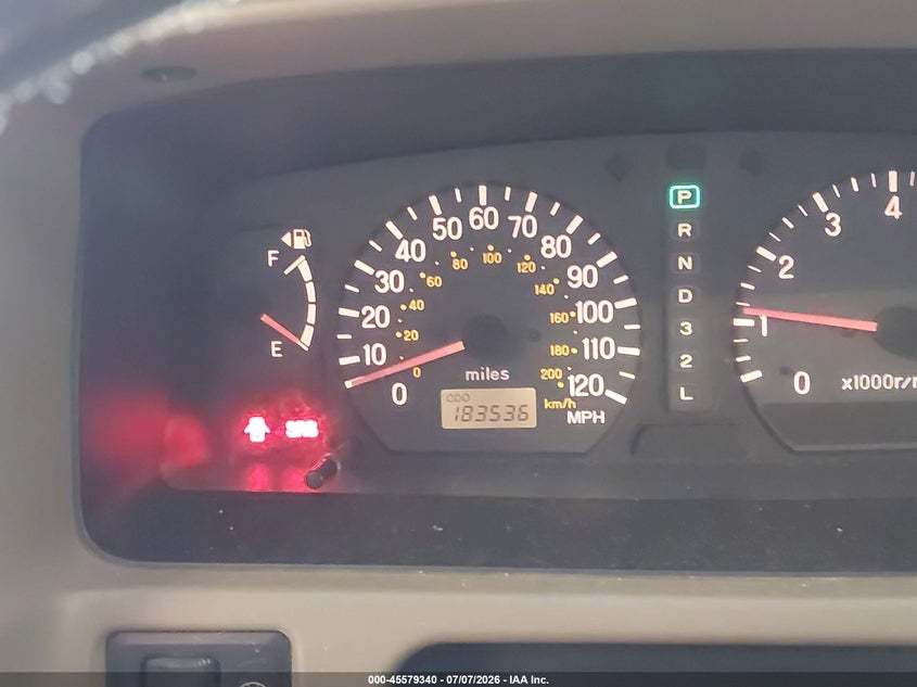 1999 Mitsubishi Montero VIN JA4LS31H5XP003825 IAAI salvage auction — NORMAL WEAR, Clear (Tennessee), sold $600 on 2026-07-13 (photo 7)