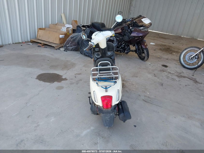 2022 Genuine scooter co. Buddy VIN RFVJFJ105N1003085 IAAI salvage auction — FRONT END, Original (Texas), sold $25 on 2026-07-21 (photo 6)