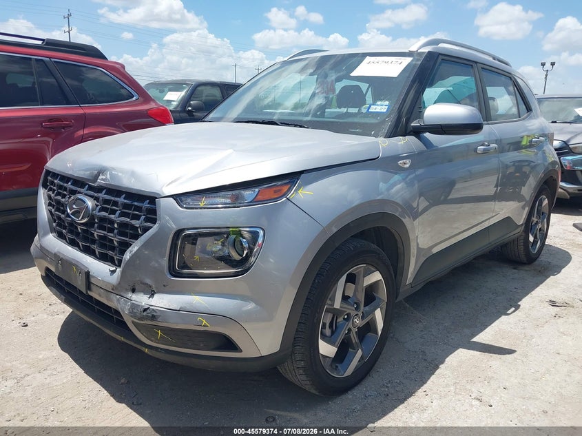 2025 Hyundai Venue VIN KMHRC8A36SU381964 IAAI salvage auction — FRONT END, Enterprise Vehicles Clear Only (Texas), sold $325 on 2026-07-27 (photo 2)