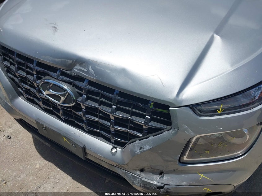2025 Hyundai Venue VIN KMHRC8A36SU381964 IAAI salvage auction — FRONT END, Enterprise Vehicles Clear Only (Texas), sold $325 on 2026-07-27 (photo 6)