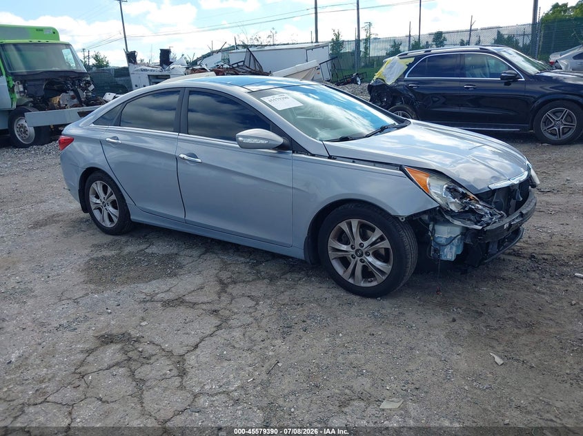 2012 Hyundai Sonata VIN 5NPEC4AC0CH481713 IAAI salvage auction — FRONT END, Salvage (Pennsylvania), sold $675 on 2026-07-24 (photo 1)