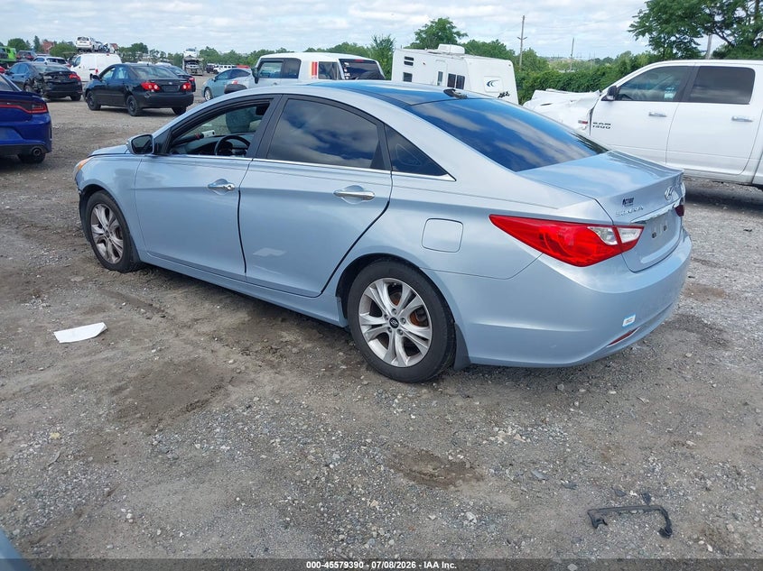 2012 Hyundai Sonata VIN 5NPEC4AC0CH481713 IAAI salvage auction — FRONT END, Salvage (Pennsylvania), sold $675 on 2026-07-24 (photo 3)