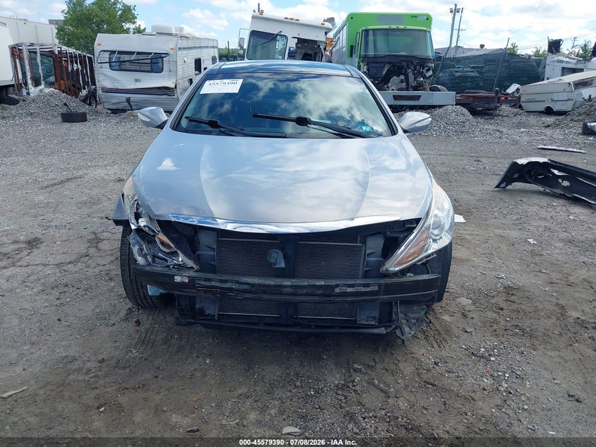 2012 Hyundai Sonata VIN 5NPEC4AC0CH481713 IAAI salvage auction — FRONT END, Salvage (Pennsylvania), sold $675 on 2026-07-24 (photo 6)