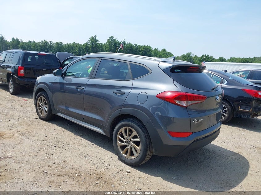 2018 Hyundai Tucson VIN KM8J3CA42JU646967 IAAI salvage auction — NORMAL WEAR, Clear (Massachusetts), sold $4,700 on 2026-07-24 (photo 3)