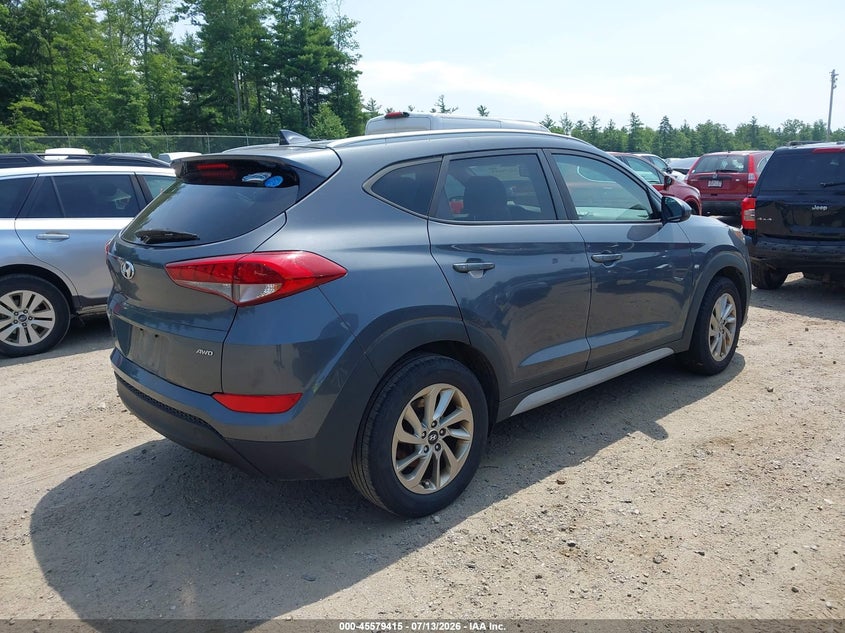 2018 Hyundai Tucson VIN KM8J3CA42JU646967 IAAI salvage auction — NORMAL WEAR, Clear (Massachusetts), sold $4,700 on 2026-07-24 (photo 4)
