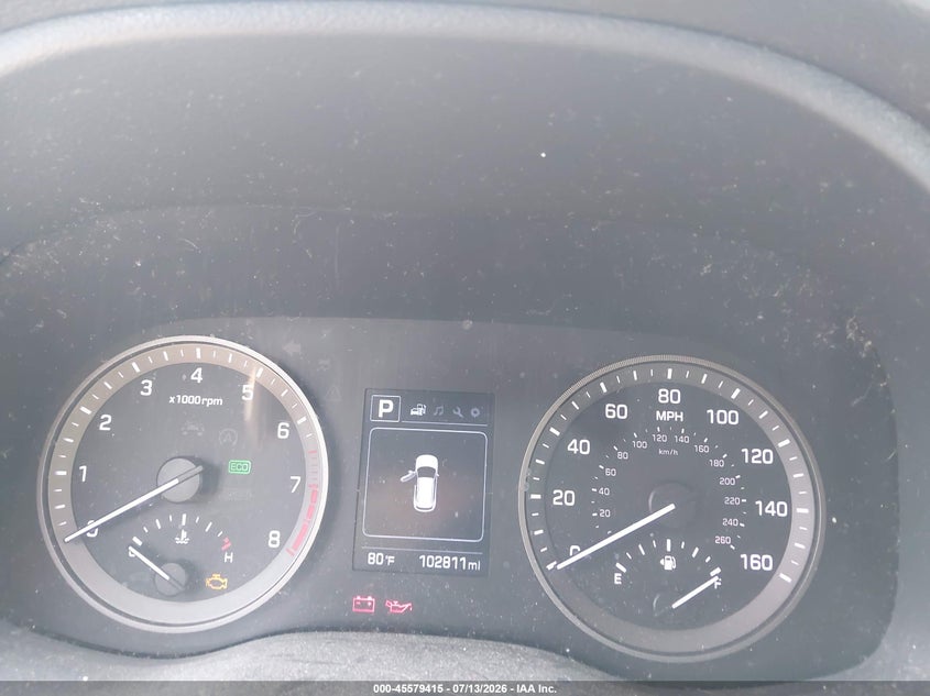2018 Hyundai Tucson VIN KM8J3CA42JU646967 IAAI salvage auction — NORMAL WEAR, Clear (Massachusetts), sold $4,700 on 2026-07-24 (photo 7)