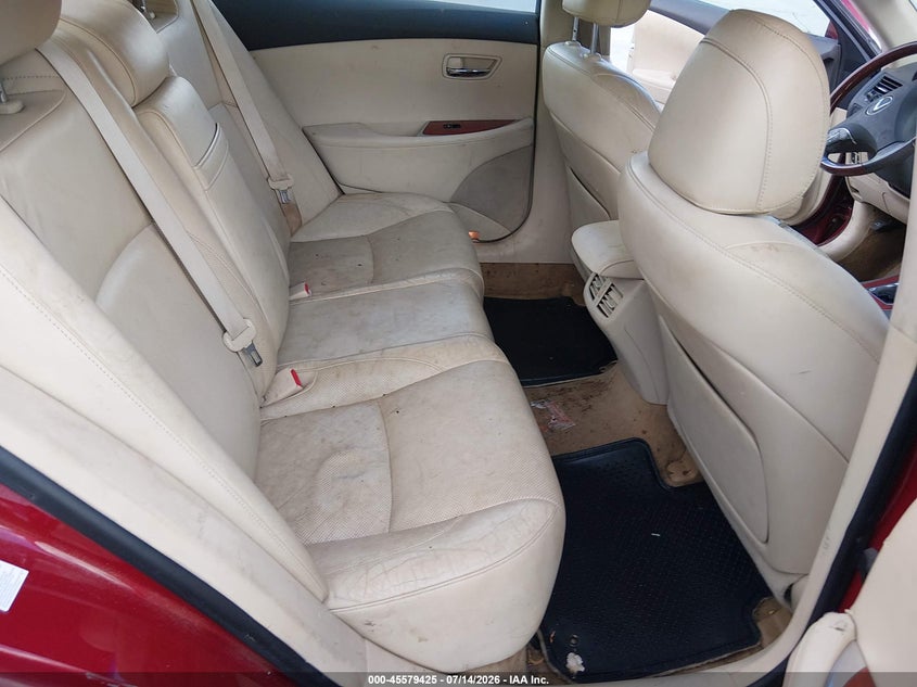 2012 Lexus ES VIN JTHBK1EG0C2491577 IAAI salvage auction — NORMAL WEAR, Nrc Lienholder Repossession Paperwork (Texas), sold $1,100 on 2026-07-27 (photo 8)