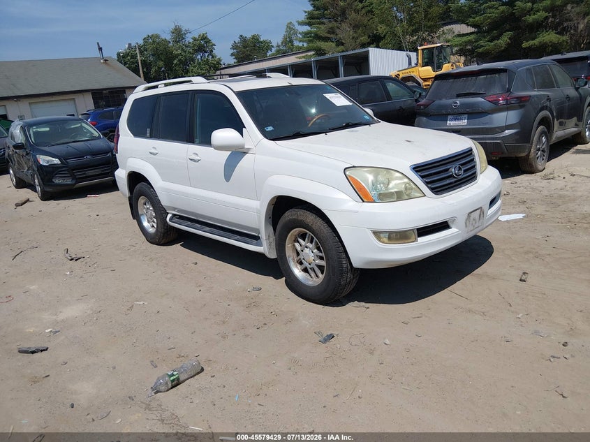 2003 Lexus Gx VIN JTJBT20X130021448 IAAI salvage auction — NORMAL WEAR, Original (New Hampshire), sold $2,475 on 2026-07-22 (photo 1)