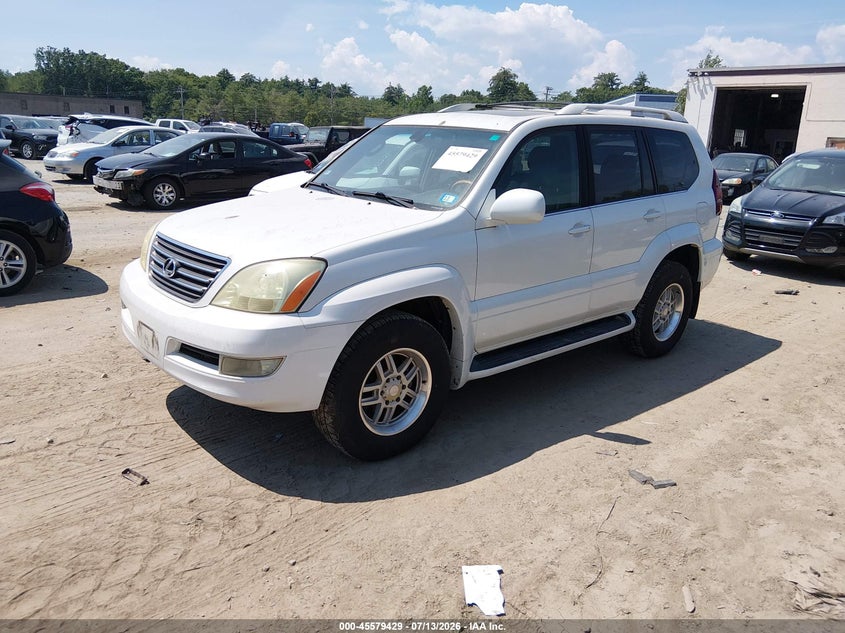 2003 Lexus Gx VIN JTJBT20X130021448 IAAI salvage auction — NORMAL WEAR, Original (New Hampshire), sold $2,475 on 2026-07-22 (photo 2)