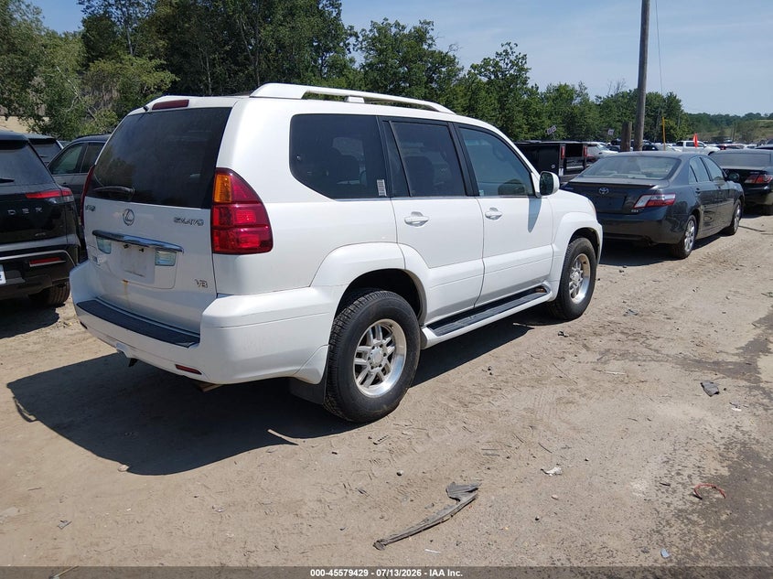 2003 Lexus Gx VIN JTJBT20X130021448 IAAI salvage auction — NORMAL WEAR, Original (New Hampshire), sold $2,475 on 2026-07-22 (photo 4)