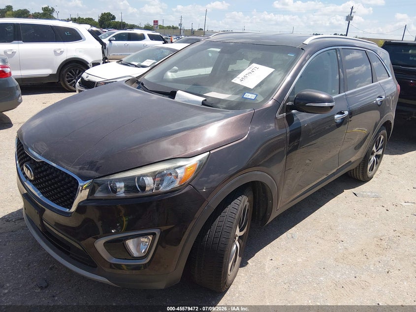 2016 Kia Sorento VIN 5XYPH4A12GG145180 IAAI salvage auction — NORMAL WEAR, Original (Texas), sold $2,200 on 2026-07-15 (photo 2)