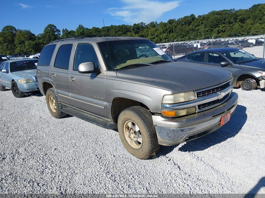 2001 Chevrolet Tahoe VIN 1GNEC13T11R181719 IAAI salvage auction — NORMAL WEAR, Clear (Alabama), sold $225 on 2026-07-20 (photo 1)