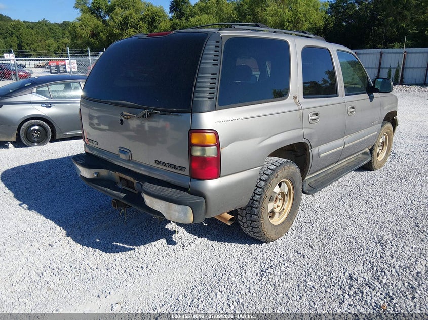 2001 Chevrolet Tahoe VIN 1GNEC13T11R181719 IAAI salvage auction — NORMAL WEAR, Clear (Alabama), sold $225 on 2026-07-20 (photo 4)