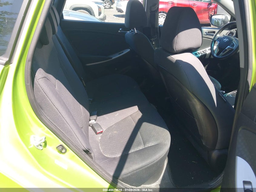 2012 Hyundai Accent VIN KMHCU5AEXCU035257 IAAI salvage auction — FRONT END, Mv-907A (New York), sold $25 on 2026-07-28 (photo 8)