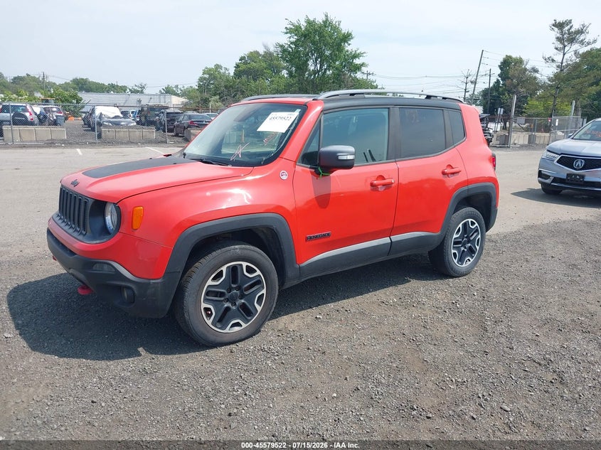 2015 Jeep Renegade VIN ZACCJBCTXFPB45822 IAAI salvage auction — ELECTRICAL, Clear (New Jersey), sold $225 on 2026-07-20 (photo 2)