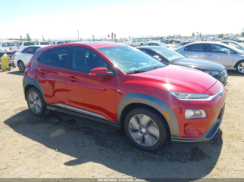2020 Hyundai Kona VIN KM8K53AG9LU063288 IAAI salvage auction — REAR END, Salvage Title, sold $5,400 on 2026-07-29 (photo 1)