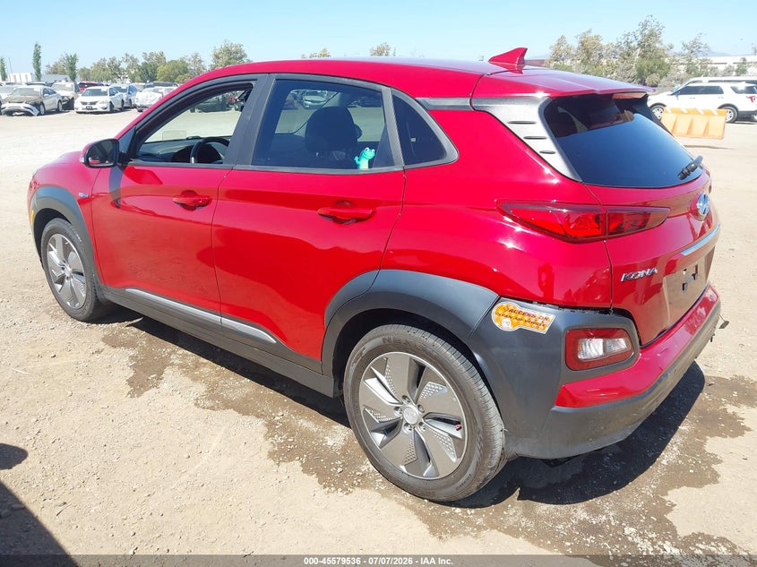 2020 Hyundai Kona VIN KM8K53AG9LU063288 IAAI salvage auction — REAR END, Salvage Title, sold $5,400 on 2026-07-29 (photo 3)