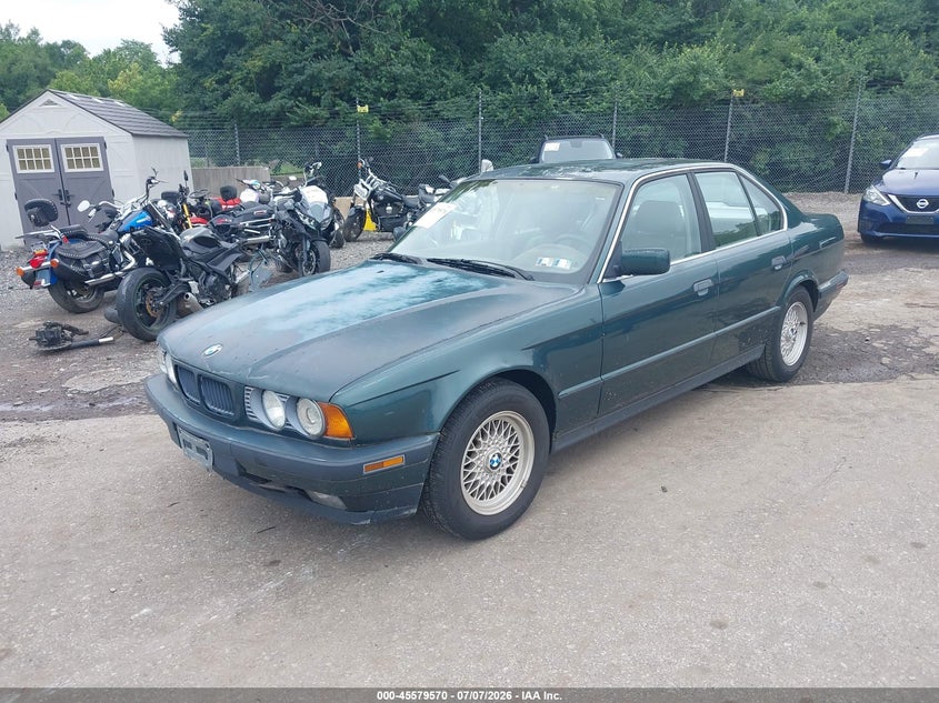 1994 BMW 5 series VIN WBAHE2312RGE84424 IAAI salvage auction — NORMAL WEAR, Clear (Pennsylvania), sold $1,650 on 2026-07-24 (photo 2)