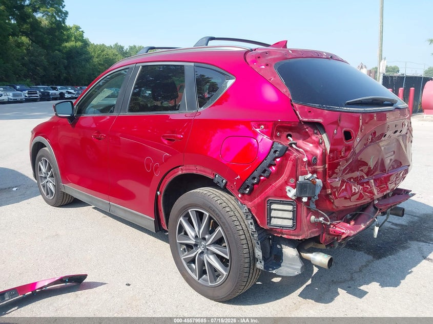 2018 Mazda Cx-5 VIN JM3KFBCM3J0304014 IAAI salvage auction — REAR END, Salvage (Kansas), sold $3,450 on 2026-07-31 (photo 3)