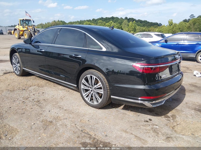 2019 Audi A8 VIN WAU8EAF88KN024119 IAAI salvage auction — TRANSMISSION, Salvage Title, sold $15,900 on 2026-08-05 (photo 3)