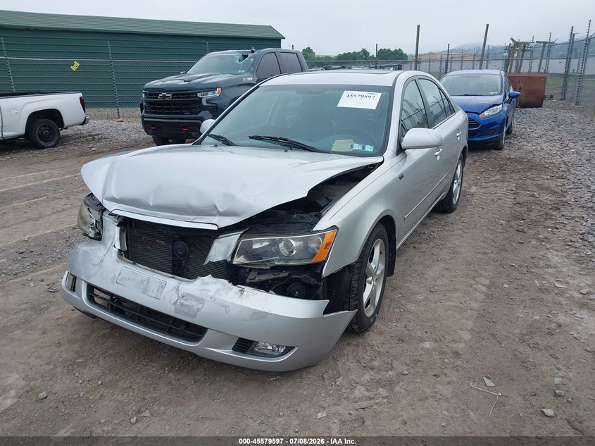 2007 Hyundai Sonata VIN 5NPEU46F67H233214 IAAI salvage auction — FRONT END, Salvage (Pennsylvania), sold $500 on 2026-07-28 (photo 2)