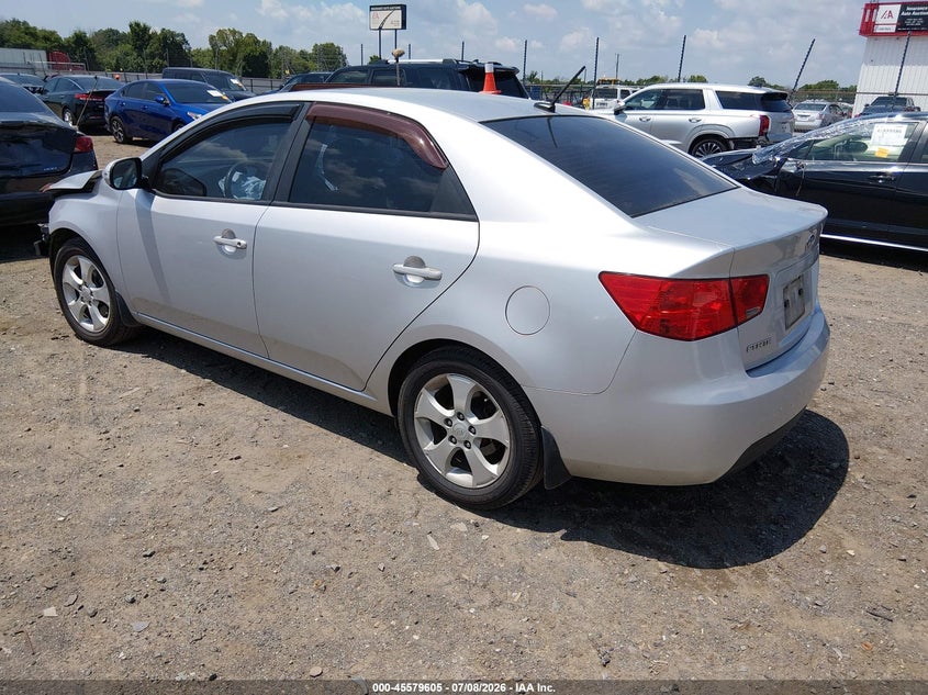 2010 Kia Forte VIN KNAFU4A27A5055164 IAAI salvage auction — FRONT END, Clear (Arkansas), sold $475 on 2026-08-23 (photo 3)