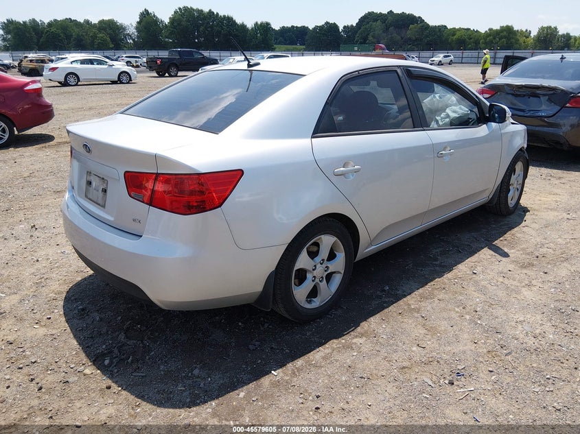 2010 Kia Forte VIN KNAFU4A27A5055164 IAAI salvage auction — FRONT END, Clear (Arkansas), sold $475 on 2026-08-23 (photo 4)