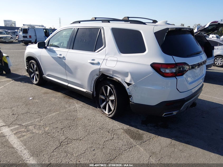 2024 Honda Pilot VIN 5FNYG2H74RB002389 IAAI salvage auction — LEFT REAR, Salvage Title, sold $20,275 on 2026-08-20 (photo 3)