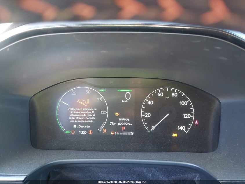 2025 Honda Cr-v VIN 7FARS6H5XSE024500 IAAI salvage auction — THEFT, Salvage Certificate (California), sold $18,100 on 2026-07-24 (photo 7)
