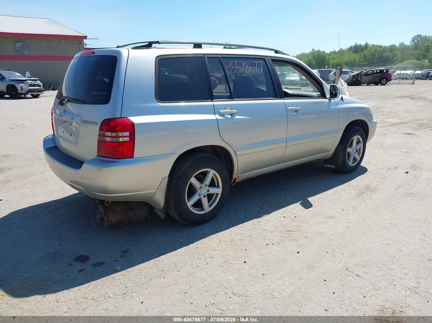 2003 Toyota Highlander VIN JTEGF21A130121653 IAAI salvage auction — NORMAL WEAR, Original (Maine), sold $300 on 2026-07-27 (photo 4)