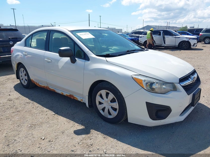 2012 Subaru Impreza VIN JF1GJAA60CH030860 IAAI salvage auction — NORMAL WEAR, Salvage Title, sold $225 on 2026-07-29 (photo 1)