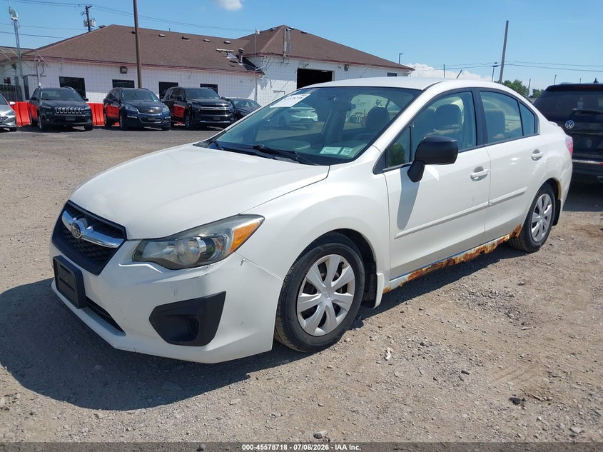 2012 Subaru Impreza VIN JF1GJAA60CH030860 IAAI salvage auction — NORMAL WEAR, Salvage Title, sold $225 on 2026-07-29 (photo 2)