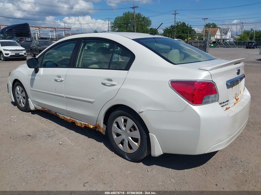 2012 Subaru Impreza VIN JF1GJAA60CH030860 IAAI salvage auction — NORMAL WEAR, Salvage Title, sold $225 on 2026-07-29 (photo 3)