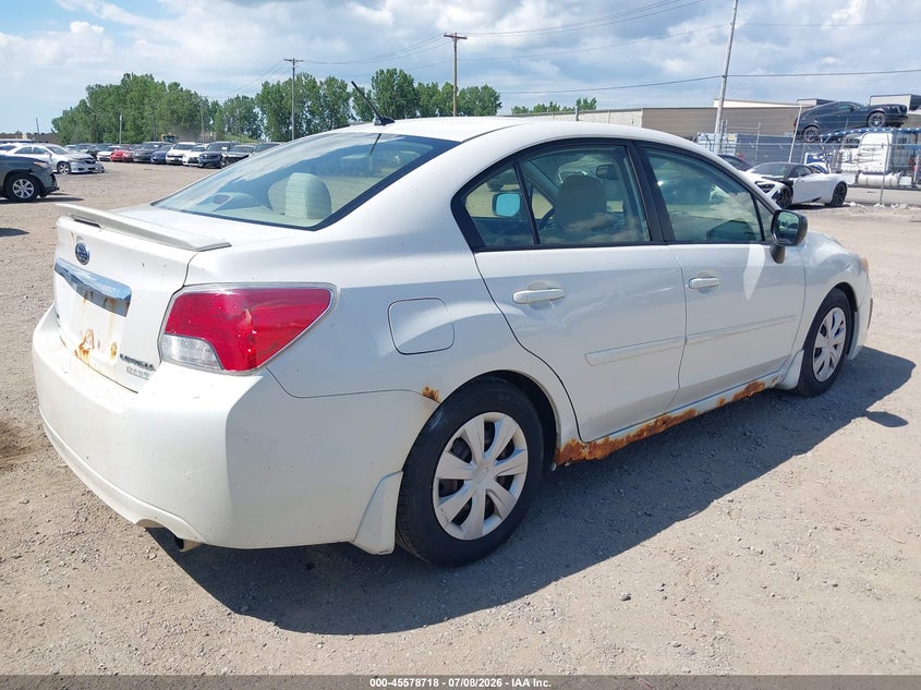 2012 Subaru Impreza VIN JF1GJAA60CH030860 IAAI salvage auction — NORMAL WEAR, Salvage Title, sold $225 on 2026-07-29 (photo 4)