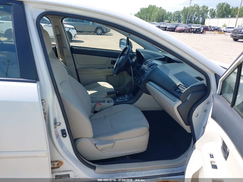 2012 Subaru Impreza VIN JF1GJAA60CH030860 IAAI salvage auction — NORMAL WEAR, Salvage Title, sold $225 on 2026-07-29 (photo 5)