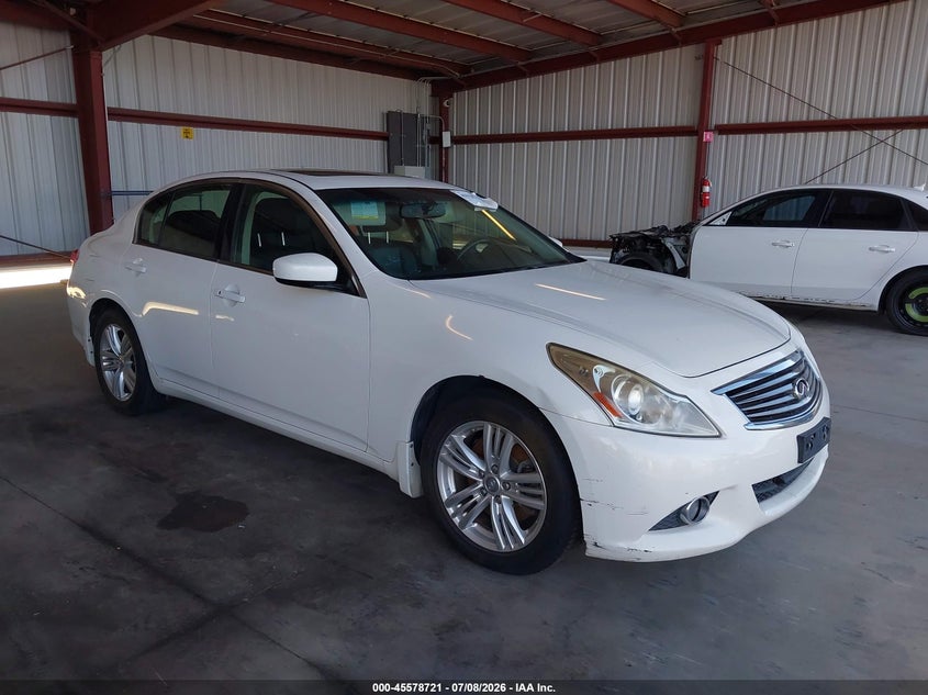 2013 Infiniti G37 VIN JN1CV6AR3DM767745 IAAI salvage auction — NORMAL WEAR, Clear-Dealer Only (North Carolina), sold $750 on 2026-07-16 (photo 1)